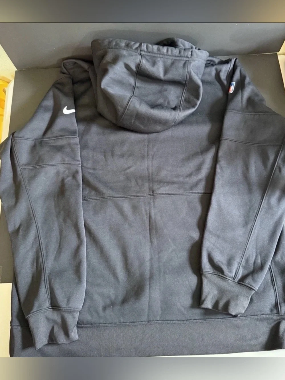 Nike Chicago Bears 2025 Crucial Catch Dri-FIT Hoodie Men’s XL Black